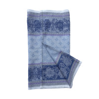 Полотенце кухонное, 95 х 50 см, рисунок жаккард, отделка мережка, 60% лён, 40% хлопок, ID: 7155.95.50.3_Аленький_синий