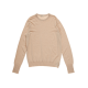 Джемпер мужской TRI&CO CASHMERE, 100% кашемир, круглый вырез, ID: M081-14/camel