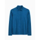 Кардиган женский, 55% шелк 45% кашемир, на пуговицах, ID: L091-35/aqua 