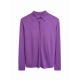 Кардиган женский, 55% шелк 45% кашемир, на пуговицах, ID: L091-35/lilac