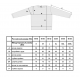 Джемпер унисекс TRI&CO CASHMERE, круглый вырез, 85% шелк 15% кашемир, 16g тонкий, ID: M101-96/whitegardenia/regattablue