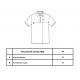 Поло мужское на молнии TRI&CO CASHMERE, короткий рукав, 100% хлопок, сделано в Италии, ID: M151-1227/05567/white