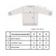 Джемпер унисекс TRI&CO CASHMERE, классические косы, круглый вырез, 100% суперхлопок, сделано в Италии, ID: M151-727/05102/blue