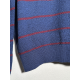 Джемпер мужской TRI&CO CASHMERE, круглый вырез, 50% шерсть 50% шёлк, пике, сделано в Италии, ID: M152-1729/50402/jeans