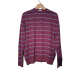 Джемпер мужской TRI&CO CASHMERE, круглый вырез, 50% шерсть 50% шёлк, пике, сделано в Италии, ID: M152-1729/50402/wine