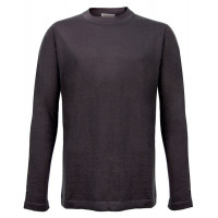 Джемпер мужской TRI&CO CASHMERE, 100% кашемир, круглый вырез, 16 gauge тонкий, ID: M081-13/mole