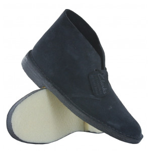 Ботинки мужские Кларкс / Clarks Originals Desert Boot, натуральная кожа, замша, подошва натуральный каучук, ID: DesertBoot/3 grey