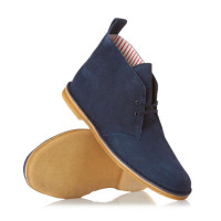 Ботинки летние мужские Кларкс / Clarks Originals Desert Boot, коллаборация, натуральная кожа, замша, подошва натуральный каучук, ID: Desert Jaguar