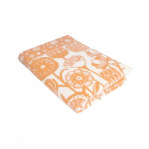 5772-ВGК/2 Байковое одеяло хлопок 212 х150 натуральное и всесезонное , цвет персик