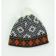 Комплект: шапка и шарф Nordic Star черный ID : H124/SC119 T