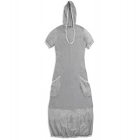 Платье спорт шик, 100% хлопок, Италия, ID: 15Q07582/grey