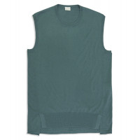 Жилет женский C.T. Plage, трикотажный топ, 85% шерсть 15% кашемир, ID: CT17315/darkgreen