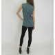 Жилет женский C.T. Plage, трикотажный топ, 85% шерсть 15% кашемир, ID: CT17315/darkgreen