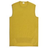 Жилет женский C.T. Plage, трикотажный топ, 85% шерсть 15% кашемир, ID: CT17315/yellow
