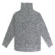 Свитер женский C.T. Plage, 100% шерсть, меланж, высокое горло, ID: CT17339