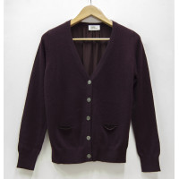 Кардиган женский TRI&CO CASHMERE, 100% кашемир, V-образный вырез, 100% шёлковая спинка, ID: L132-10571/1D/vamp