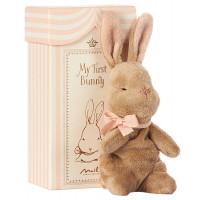 56786 Maileg игрушки , Дания Мой первый заяц в коробке, розовый