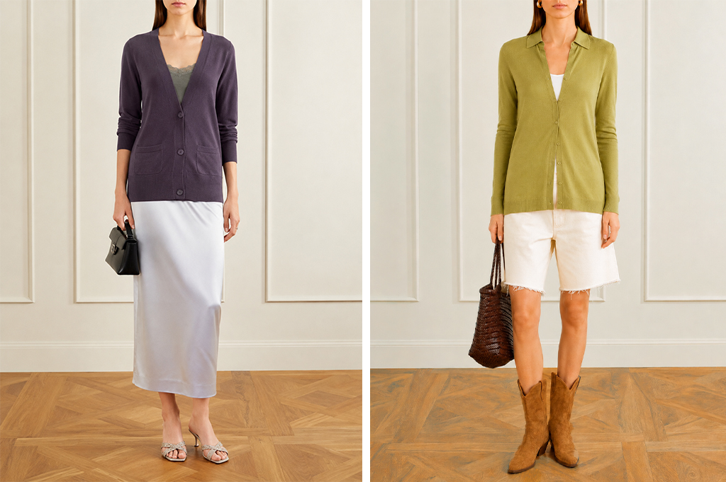 Кардиганы кашемировые TRI&CO cashmere